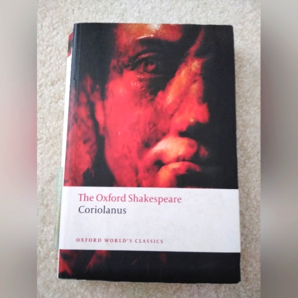 Coriolanus, Shakespeare Book